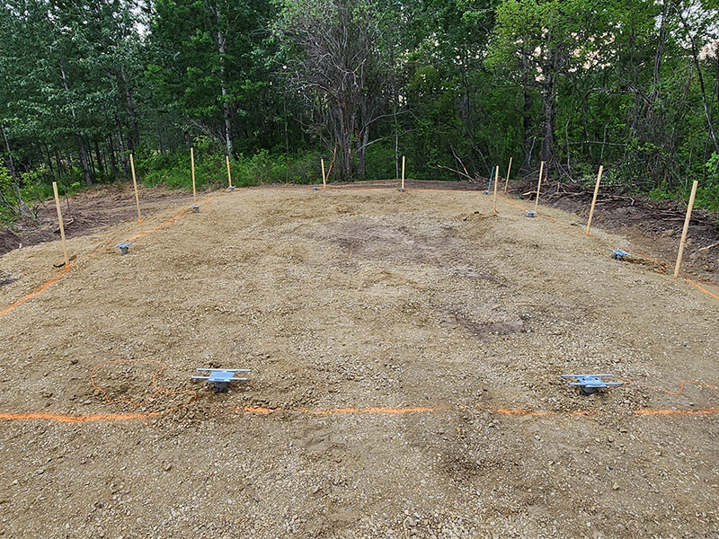 Concrete Footing Support